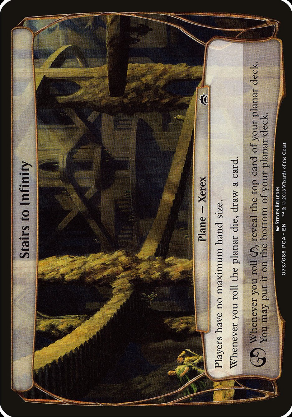 Stairs to Infinity (Planes) [Planechase Anthology Planes] | Jomio and Rueliete's Cards and Comics