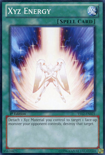 Xyz Energy [YS12-EN021] Common | Jomio and Rueliete's Cards and Comics
