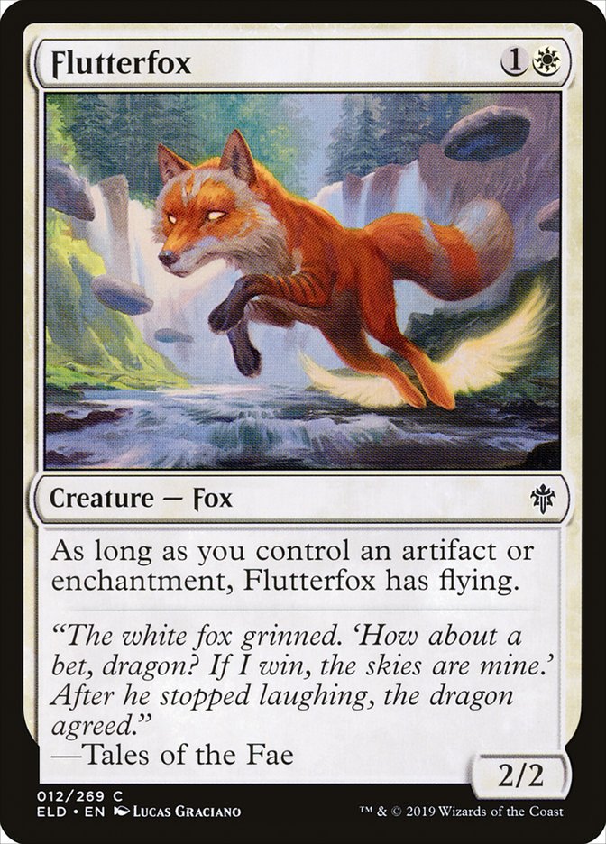 Flutterfox [Throne of Eldraine] | Jomio and Rueliete's Cards and Comics
