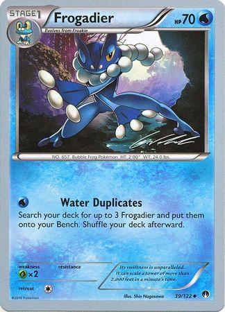 Frogadier (39/122) (Ninja Blitz - Cody Walinski) [World Championships 2016] | Jomio and Rueliete's Cards and Comics