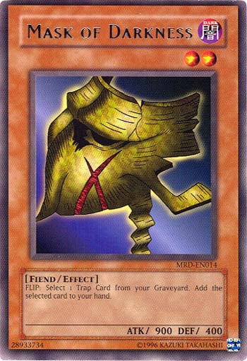 Mask of Darkness [MRD-EN014] Rare | Jomio and Rueliete's Cards and Comics