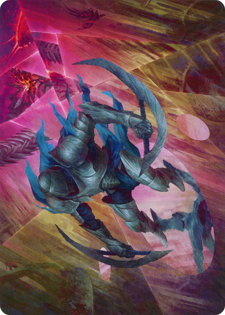 Xerex Strobe-Knight Art Card [March of the Machine Art Series] | Jomio and Rueliete's Cards and Comics