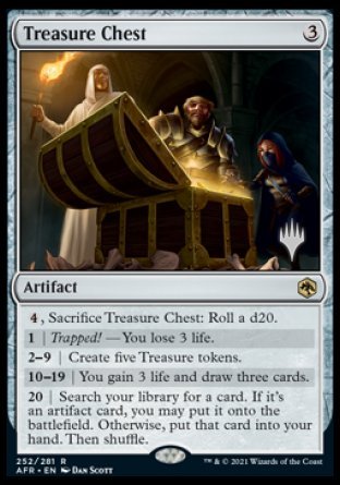 Treasure Chest (Promo Pack) [Dungeons & Dragons: Adventures in the Forgotten Realms Promos] | Jomio and Rueliete's Cards and Comics