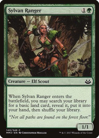 Sylvan Ranger [Modern Masters 2017] | Jomio and Rueliete's Cards and Comics