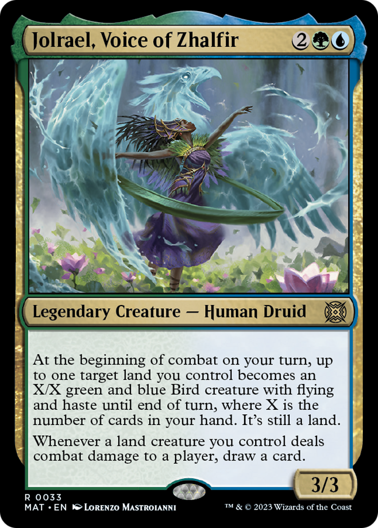 Jolrael, Voice of Zhalfir [March of the Machine: The Aftermath] | Jomio and Rueliete's Cards and Comics