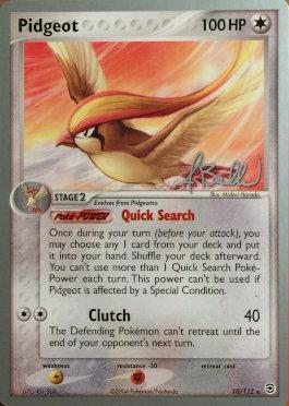 Pidgeot (10/112) (Eeveelutions - Jimmy Ballard) [World Championships 2006] | Jomio and Rueliete's Cards and Comics