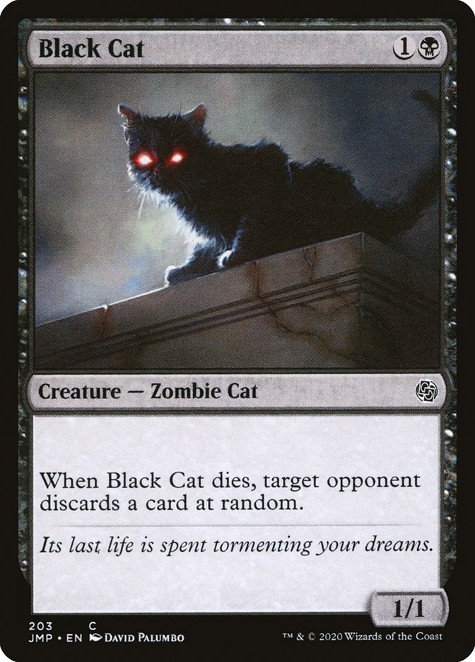 Black Cat [Jumpstart] | Jomio and Rueliete's Cards and Comics