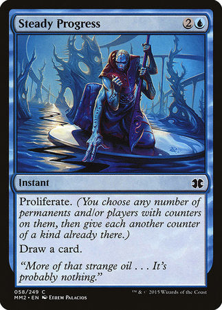 Steady Progress [Modern Masters 2015] | Jomio and Rueliete's Cards and Comics