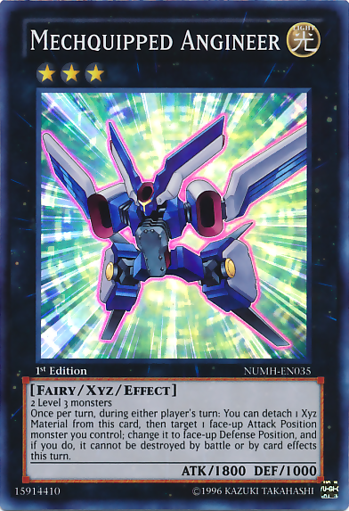 Mechquipped Angineer [NUMH-EN035] Super Rare | Jomio and Rueliete's Cards and Comics
