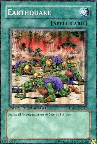 Earthquake [DT02-EN041] Common | Jomio and Rueliete's Cards and Comics