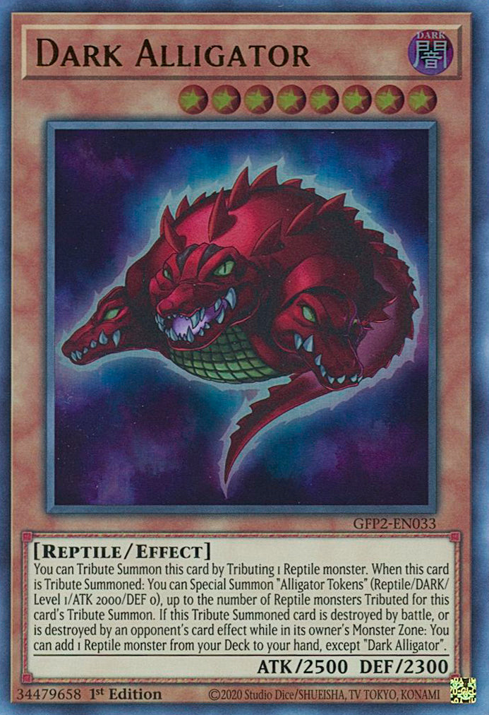 Dark Alligator [GFP2-EN033] Ultra Rare | Jomio and Rueliete's Cards and Comics
