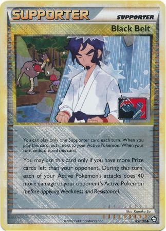 Black Belt (85/102) (League Promo) [HeartGold & SoulSilver: Triumphant] | Jomio and Rueliete's Cards and Comics