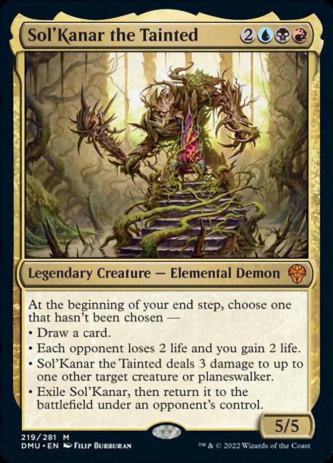 Sol'Kanar the Tainted [Dominaria United] | Jomio and Rueliete's Cards and Comics