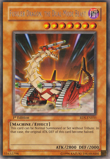 Fusilier Dragon, the Dual-Mode Beast [RDS-EN031] Rare | Jomio and Rueliete's Cards and Comics