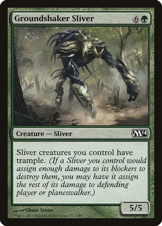Groundshaker Sliver [Magic 2014] | Jomio and Rueliete's Cards and Comics