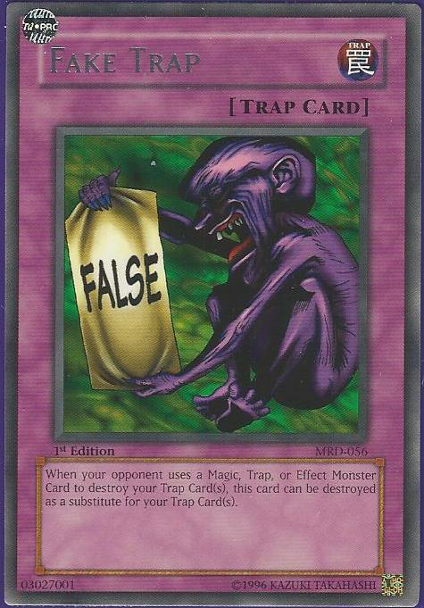 Fake Trap [MRD-056] Rare | Jomio and Rueliete's Cards and Comics