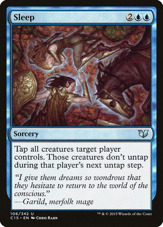 Sleep [Commander 2015] | Jomio and Rueliete's Cards and Comics
