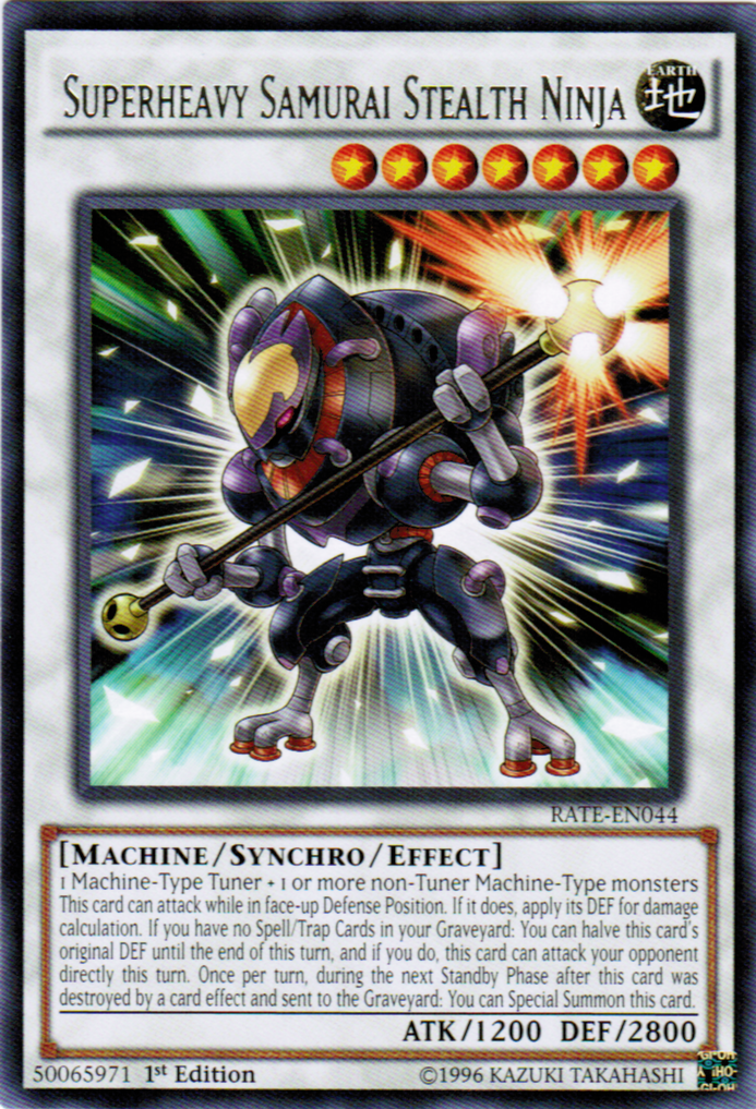 Superheavy Samurai Stealth Ninja [RATE-EN044] Rare | Jomio and Rueliete's Cards and Comics