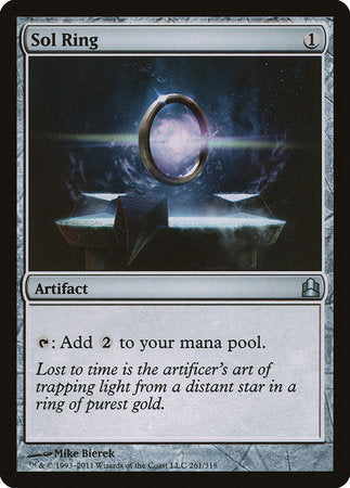 Sol Ring [Commander 2011] | Jomio and Rueliete's Cards and Comics