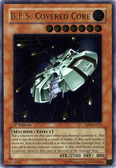 B.E.S. Covered Core (UTR) [SOI-EN013] Ultimate Rare | Jomio and Rueliete's Cards and Comics