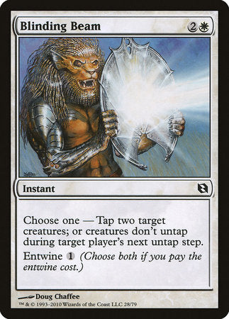 Blinding Beam [Duel Decks: Elspeth vs. Tezzeret] | Jomio and Rueliete's Cards and Comics
