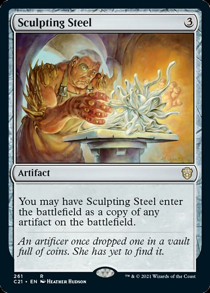 Sculpting Steel [Commander 2021] | Jomio and Rueliete's Cards and Comics