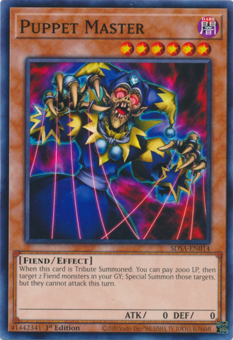 Puppet Master [SDSA-EN014] Common | Jomio and Rueliete's Cards and Comics