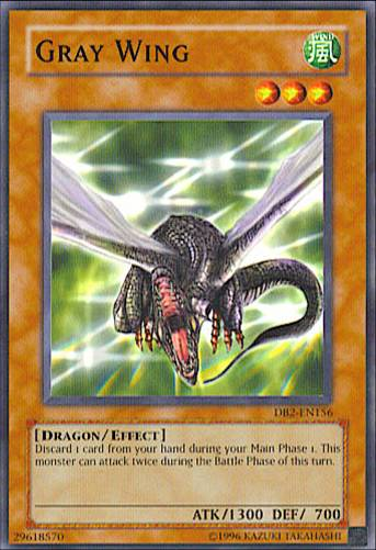 Gray Wing [DB2-EN156] Common | Jomio and Rueliete's Cards and Comics