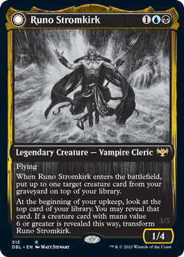 Runo Stromkirk // Krothuss, Lord of the Deep [Innistrad: Double Feature] | Jomio and Rueliete's Cards and Comics