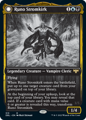 Runo Stromkirk // Krothuss, Lord of the Deep [Innistrad: Double Feature] | Jomio and Rueliete's Cards and Comics