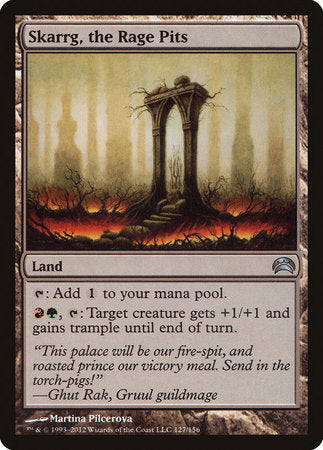 Skarrg, the Rage Pits [Planechase 2012] | Jomio and Rueliete's Cards and Comics
