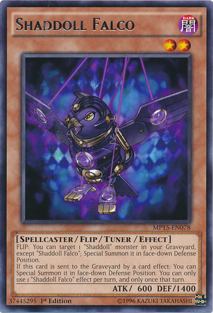 Shaddoll Falco [MP15-EN078] Rare | Jomio and Rueliete's Cards and Comics