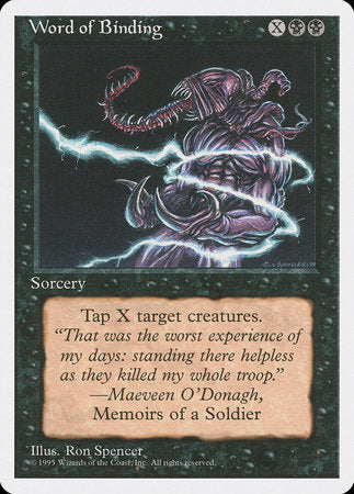 Word of Binding [Fourth Edition] | Jomio and Rueliete's Cards and Comics