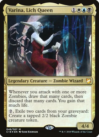 Varina, Lich Queen [Commander 2018] | Jomio and Rueliete's Cards and Comics
