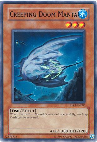 Creeping Doom Manta [DR3-EN085] Common | Jomio and Rueliete's Cards and Comics