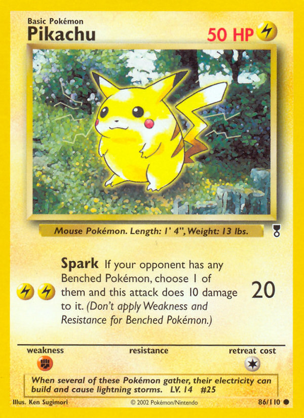 Pikachu (86/110) [Legendary Collection] | Jomio and Rueliete's Cards and Comics