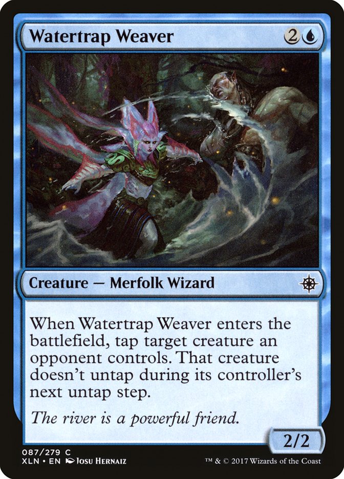 Watertrap Weaver [Ixalan] | Jomio and Rueliete's Cards and Comics