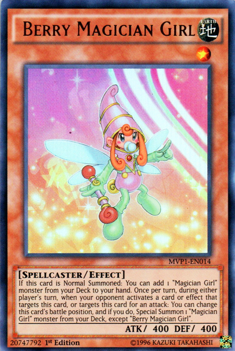 Berry Magician Girl [MVP1-EN014] Ultra Rare | Jomio and Rueliete's Cards and Comics