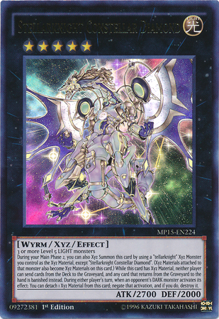 Stellarknight Constellar Diamond [MP15-EN224] Ultra Rare | Jomio and Rueliete's Cards and Comics