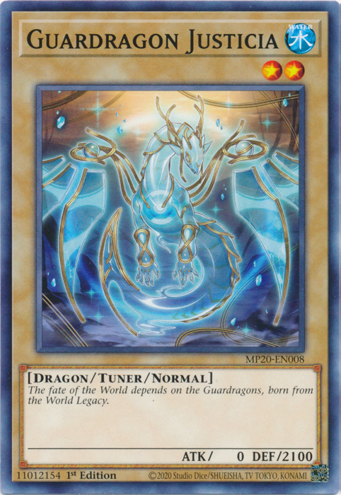 Guardragon Justicia [MP20-EN008] Common | Jomio and Rueliete's Cards and Comics
