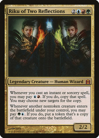 Riku of Two Reflections [Commander 2011] | Jomio and Rueliete's Cards and Comics