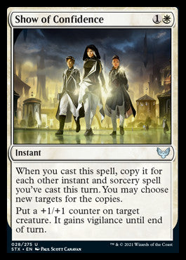 Show of Confidence [Strixhaven: School of Mages] | Jomio and Rueliete's Cards and Comics