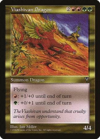 Viashivan Dragon [Visions] | Jomio and Rueliete's Cards and Comics