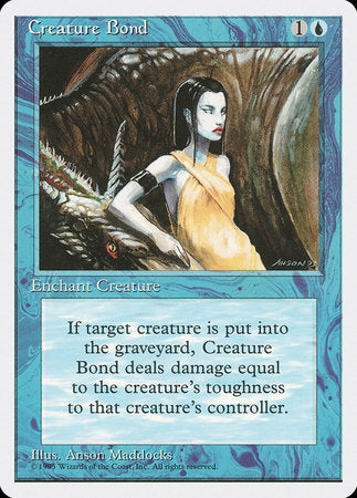 Creature Bond [Fourth Edition] | Jomio and Rueliete's Cards and Comics