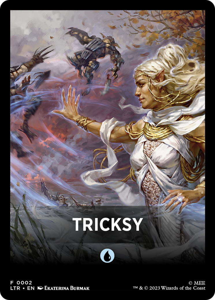 Tricksy Theme Card [The Lord of the Rings: Tales of Middle-Earth Tokens] | Jomio and Rueliete's Cards and Comics