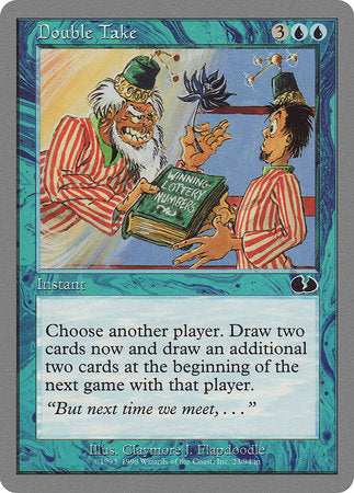 Double Take [Unglued] | Jomio and Rueliete's Cards and Comics