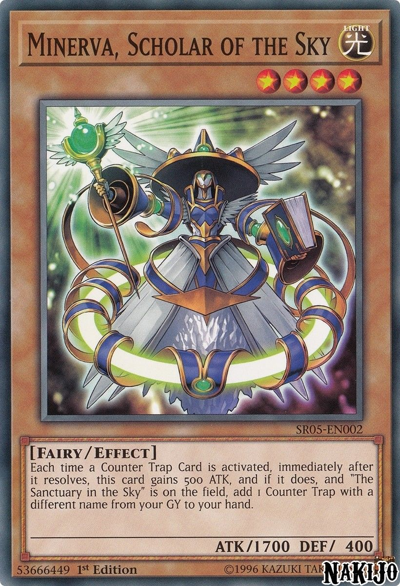 Minerva, Scholar of the Sky [SR05-EN002] Common | Jomio and Rueliete's Cards and Comics