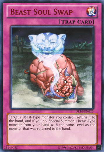 Beast Soul Swap (Red) [DL16-EN015] Rare | Jomio and Rueliete's Cards and Comics