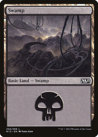 Swamp (258) [Magic 2015] | Jomio and Rueliete's Cards and Comics