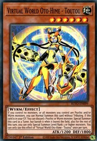 Virtual World Oto-Hime - Toutou [BLVO-EN099] Super Rare | Jomio and Rueliete's Cards and Comics